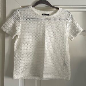 Zara elevated basic tee